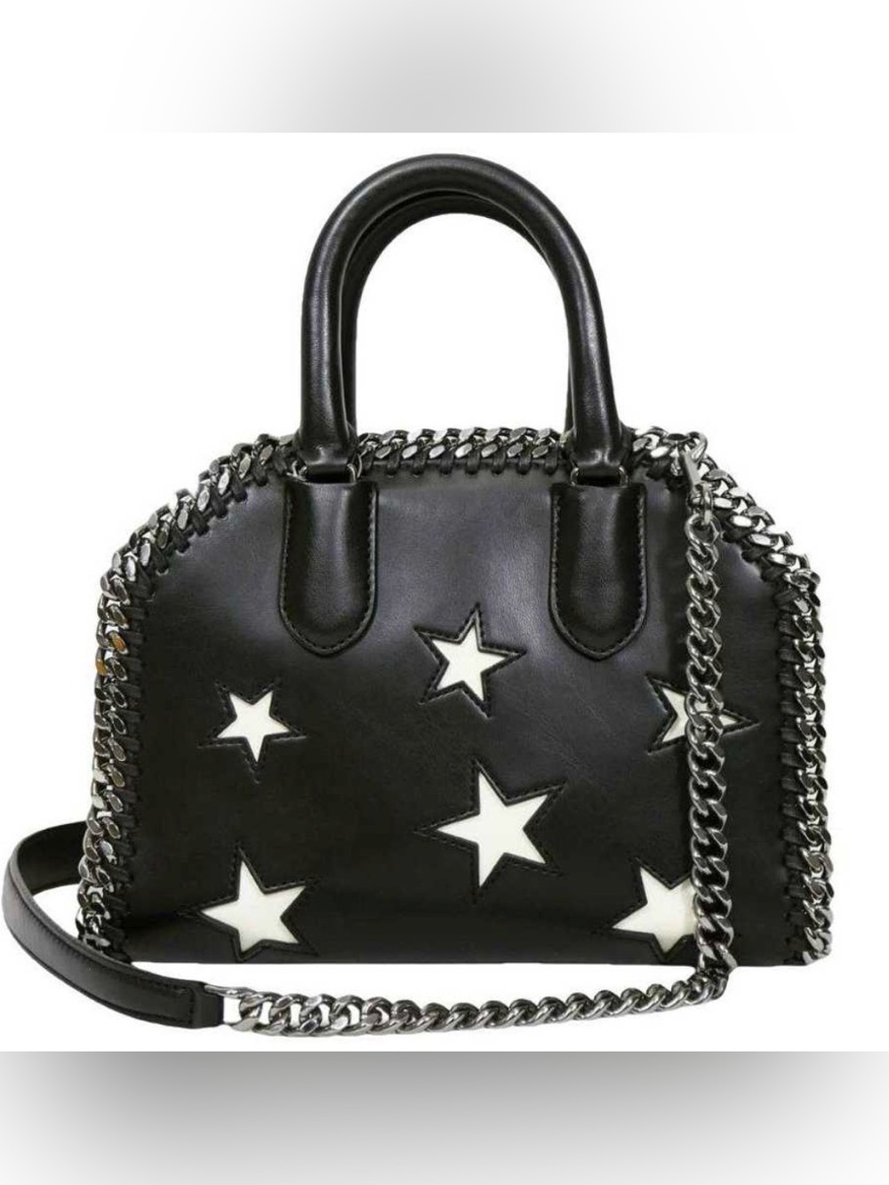 Stella McCartney Falabella Box Bag with White Stars